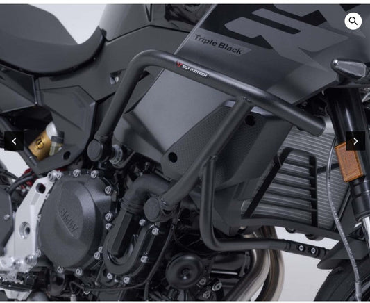 Crash Guard Black For BMW F900XR -SW-Motech