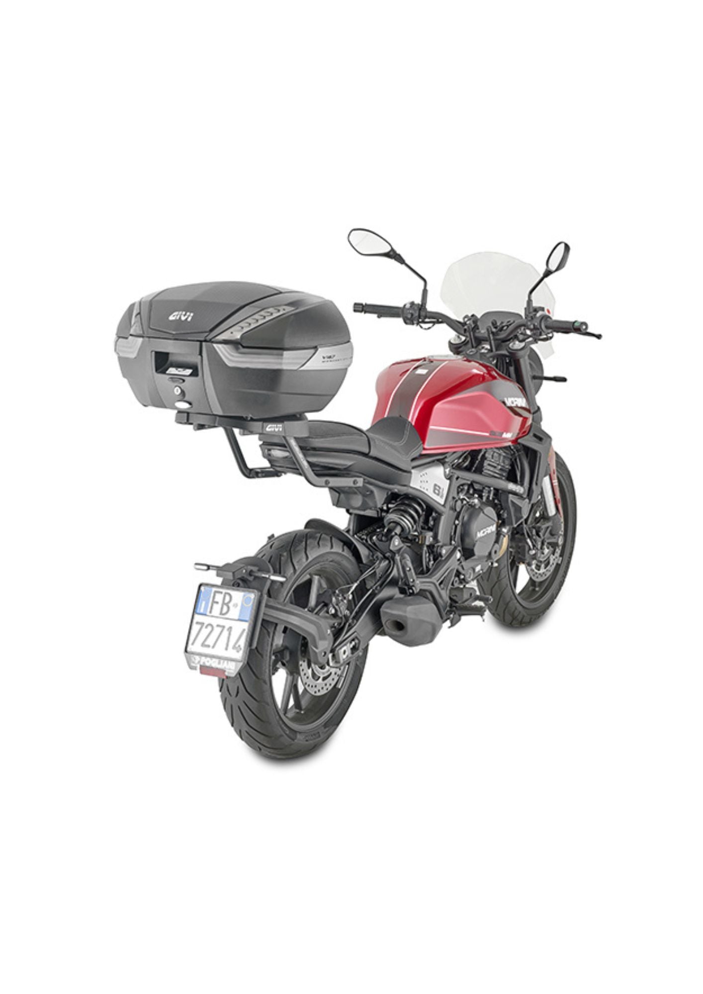 Top Rack For Moto Morini Seiemmezzo SCR650-Givi