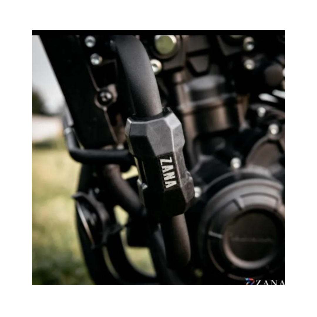 Crash Guard With Puck Slider Black For Honda Rebel 500-Zana
