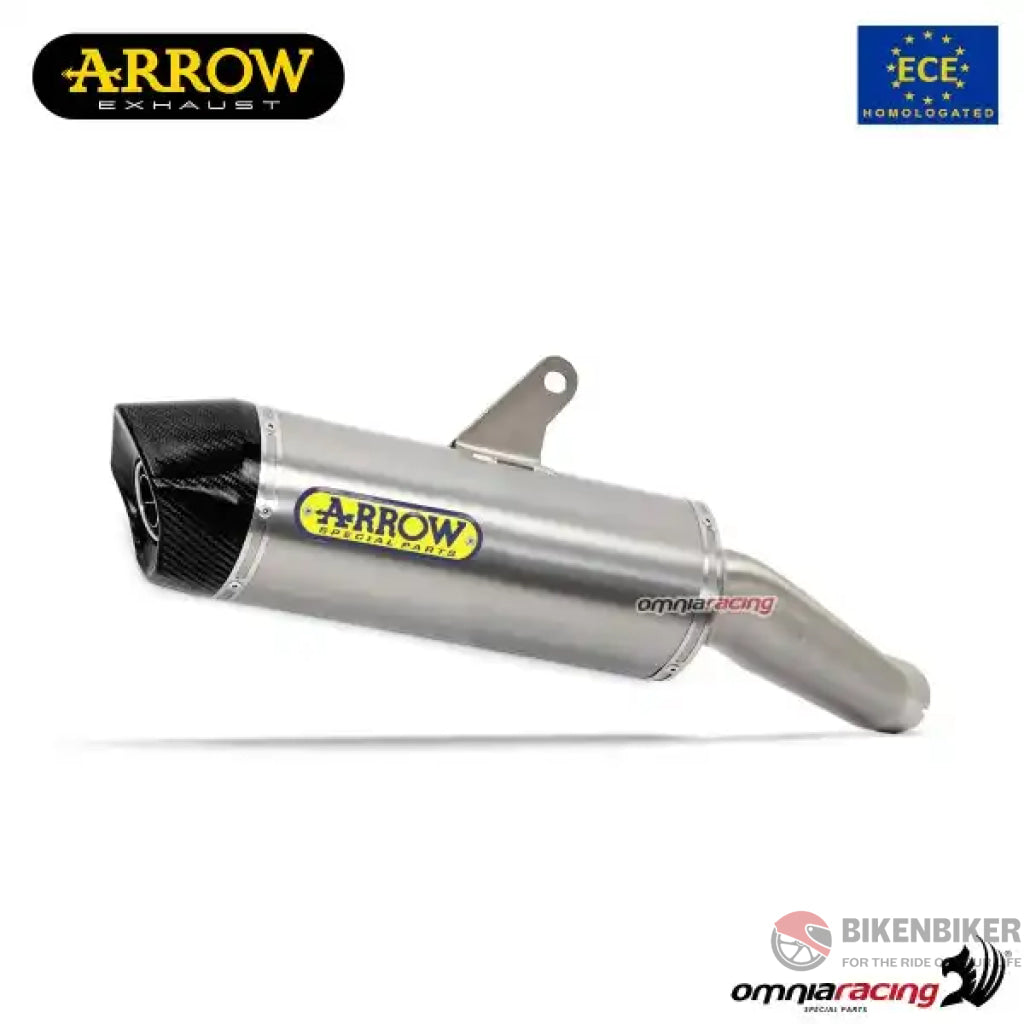 Arrow Indy-Race Titanium Silencer With Carby End Cap Kawasaki Ninja 1000Sx 2023 Silencer