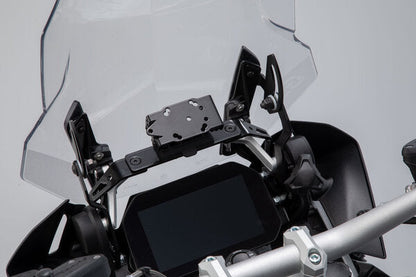 GPS Mount For Cockpit For BMW R1200/1250/GS/GSA - SW-Motech-GPS.07.646.11000/B