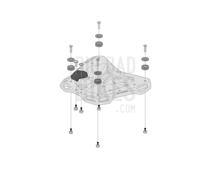 SW-Motech Adapter kit for Adventure Luggage Rack