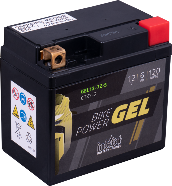 GEL Bike Battery YTZ7S -Intact Battery-Power