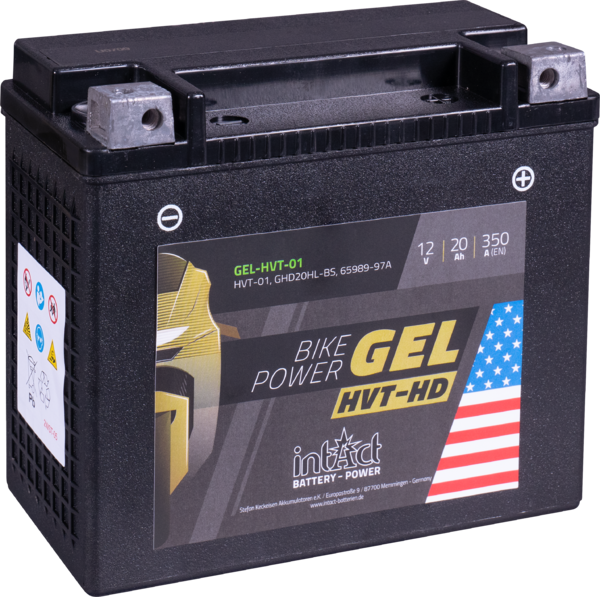 GEL HVT-HD Bike Battery YTX20HL-BS-Intact Battery-Power