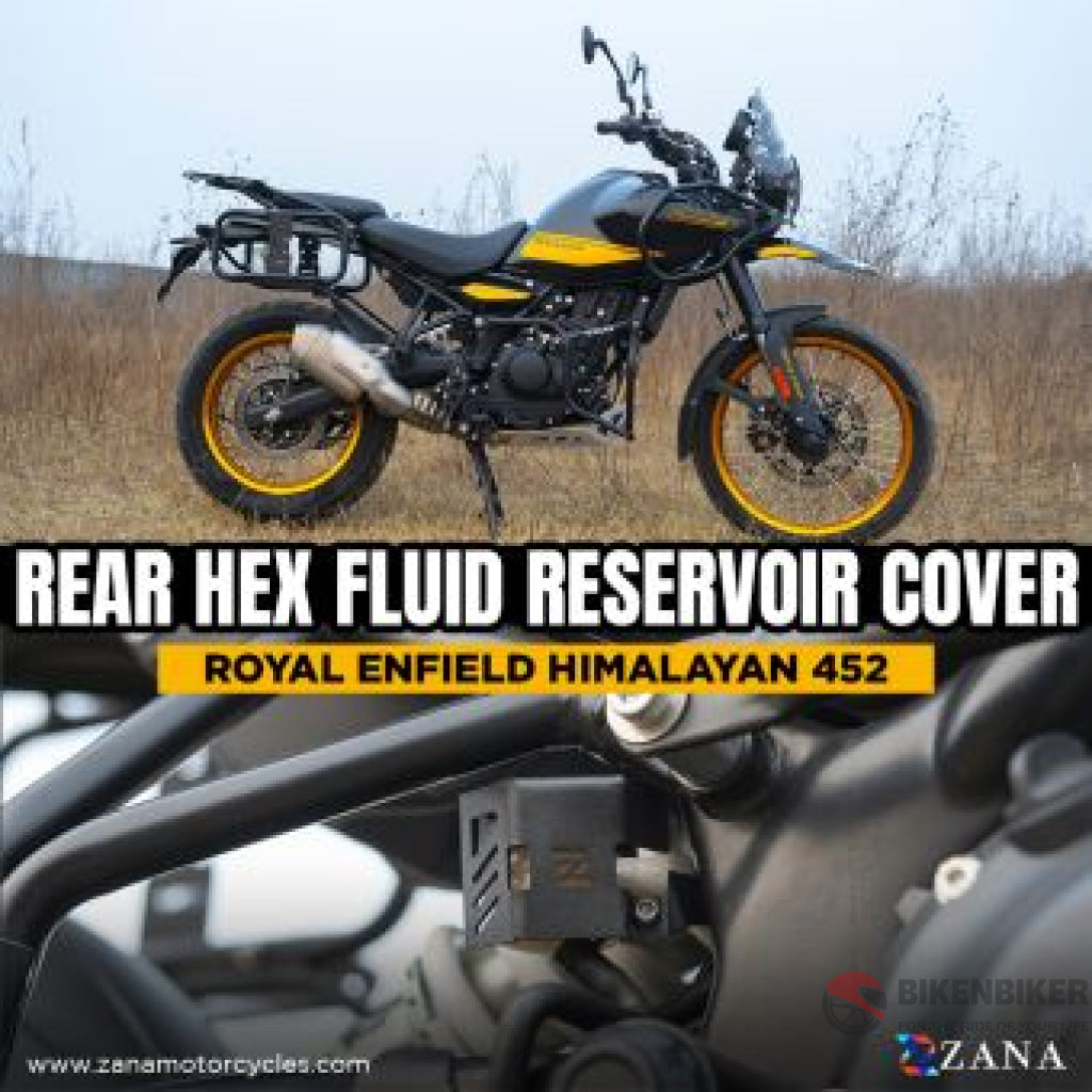 Rear Hex Fluid Reservoir Aluminium Cover For Himalayan 452