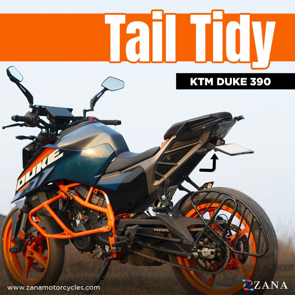 Tail Tidy Black For Ktm Duke 390/250/200/390 Gen 3 Tidy