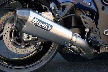CT Single Full System w/ 16" Muffler Hayabusa (08-20) - Brock's Performance