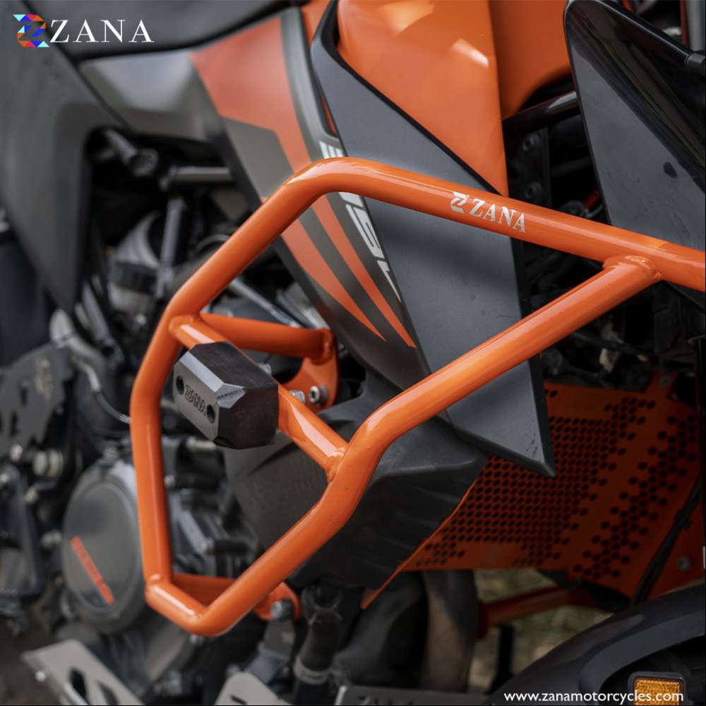 KTM 390X/390/250 Adventure Crash Guard w/ Sliders - Zana