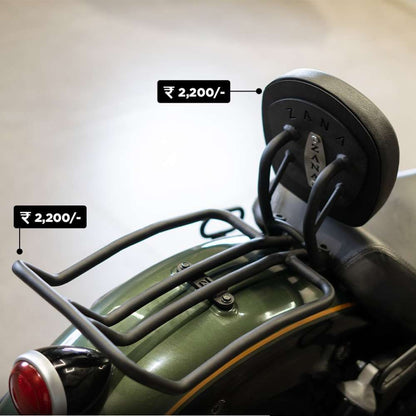 Luggage Rack Compatible with Backrest For Super meteor 650 - Zana