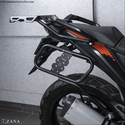 KTM ADV 390 Saddle Stay Black With Jerry Can Mounting - Zana