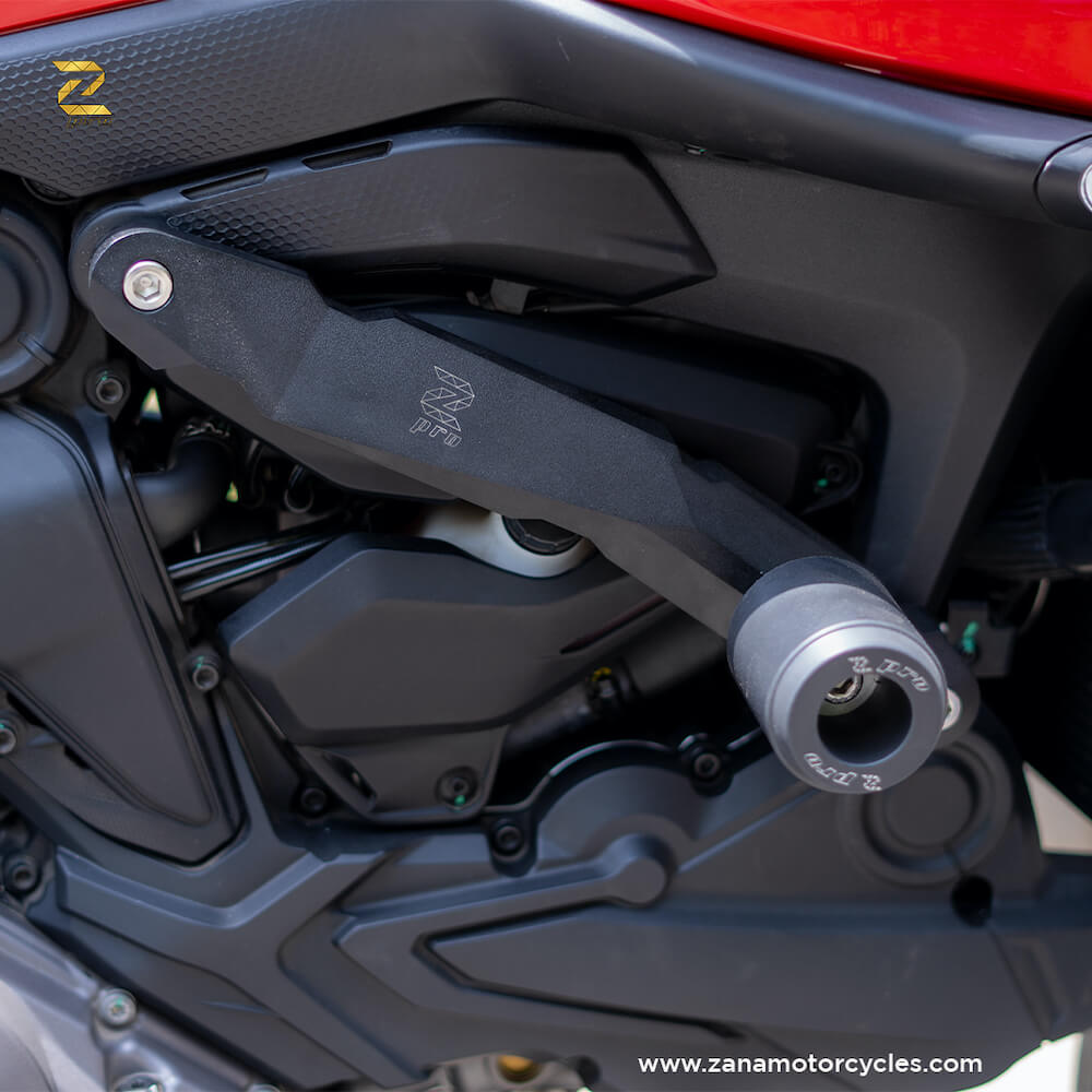 Ducati Monster 950 Protection - ZPro Frame Sliders - Zana