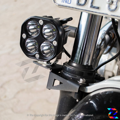 Fog Light Mount For GT / Interceptor 650- Zana