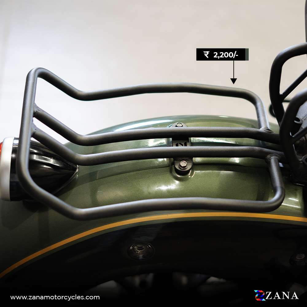 Luggage Rack Compatible with Backrest For Super meteor 650 - Zana