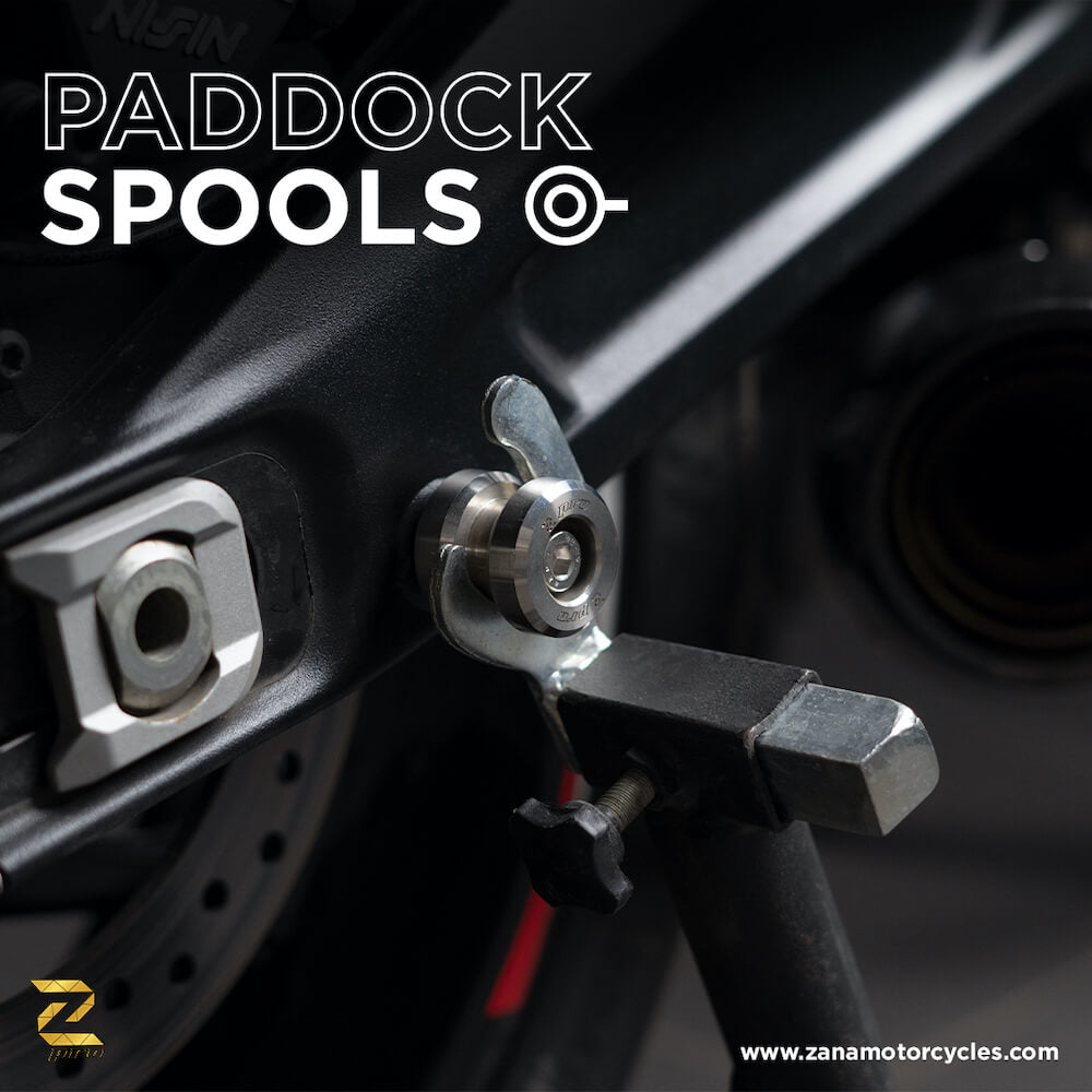 Triumph Trident 660 Utility - ZPro SS304 Paddock Spools - Zana