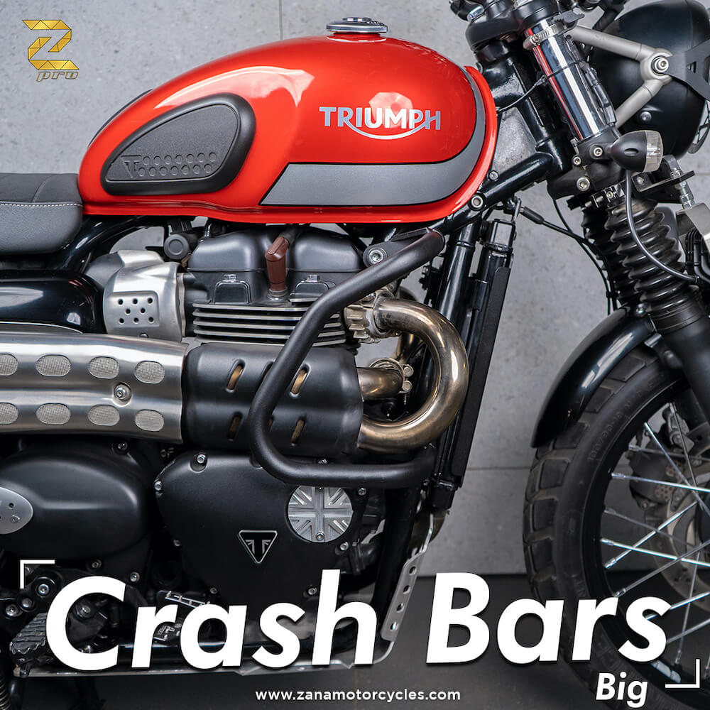 Triumph Street Scrambler 900 Protection - ZPro Tank Guard - Zana