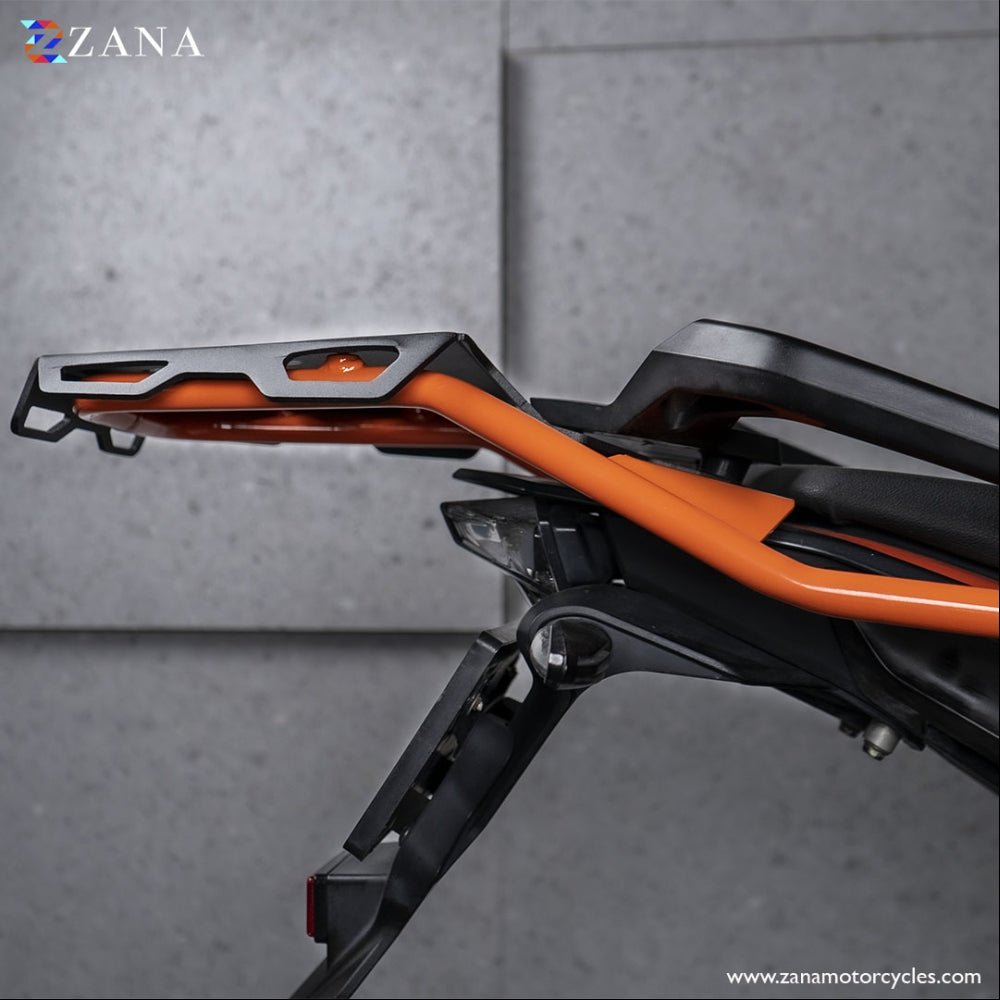 New Toprack Orange & Black Compatible With Grab Rail KTM ADV 250/390- Zana