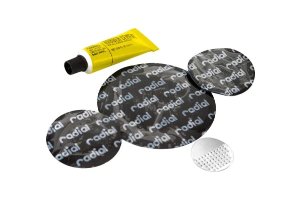 Tyre Repair Kit Patch (Set 3pcs Heavy duty+Cement) - Victor