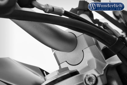 BMW F750 GS Ergonomics - Handlebar Risers - Wunderlich