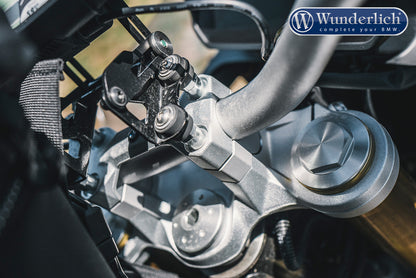 BMW F750 GS Ergonomics - Handlebar Risers - Wunderlich