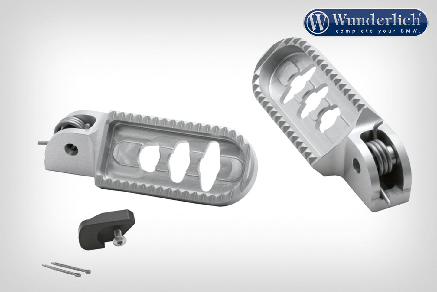 BMW GS Series Ergonomics - Lower Footrest - Wunderlich