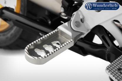 BMW GS Series Ergonomics - Lower Footrest - Wunderlich