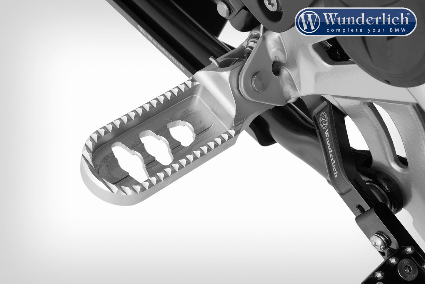 BMW GS Series Ergonomics - Lower Footrest - Wunderlich