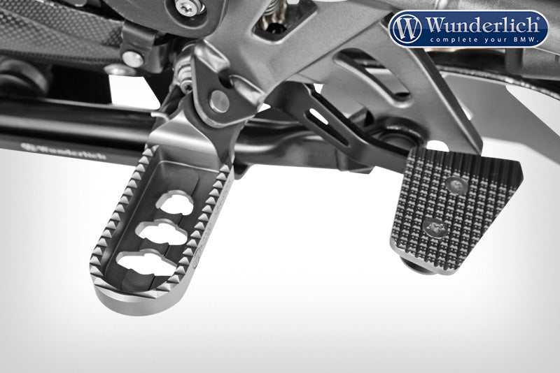 BMW R1200GS Ergonomics - Brake Lever Extension - Wunderlich