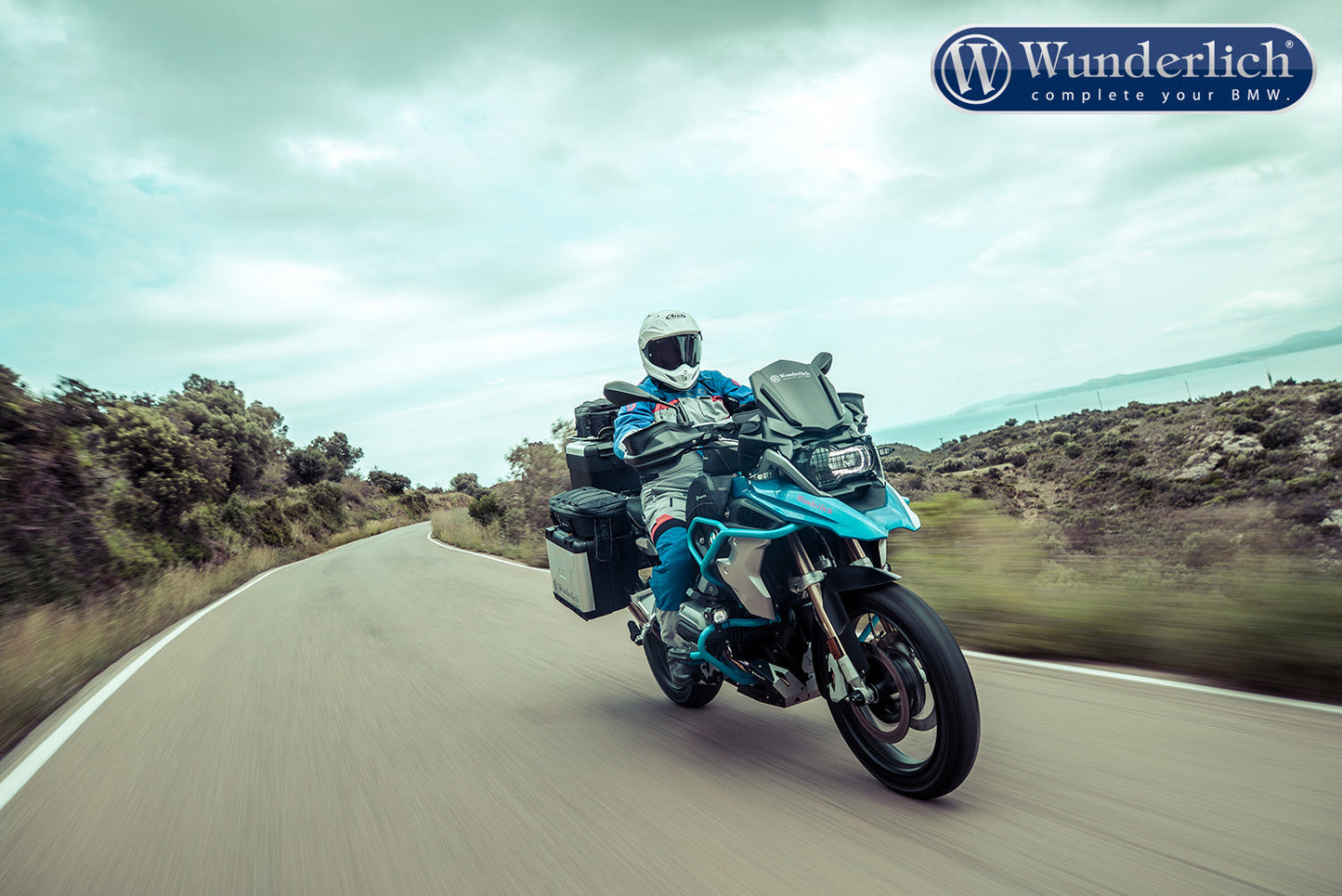 BMW R1200/1250 GS Protection - Exhaust Flap Cover - Wunderlich