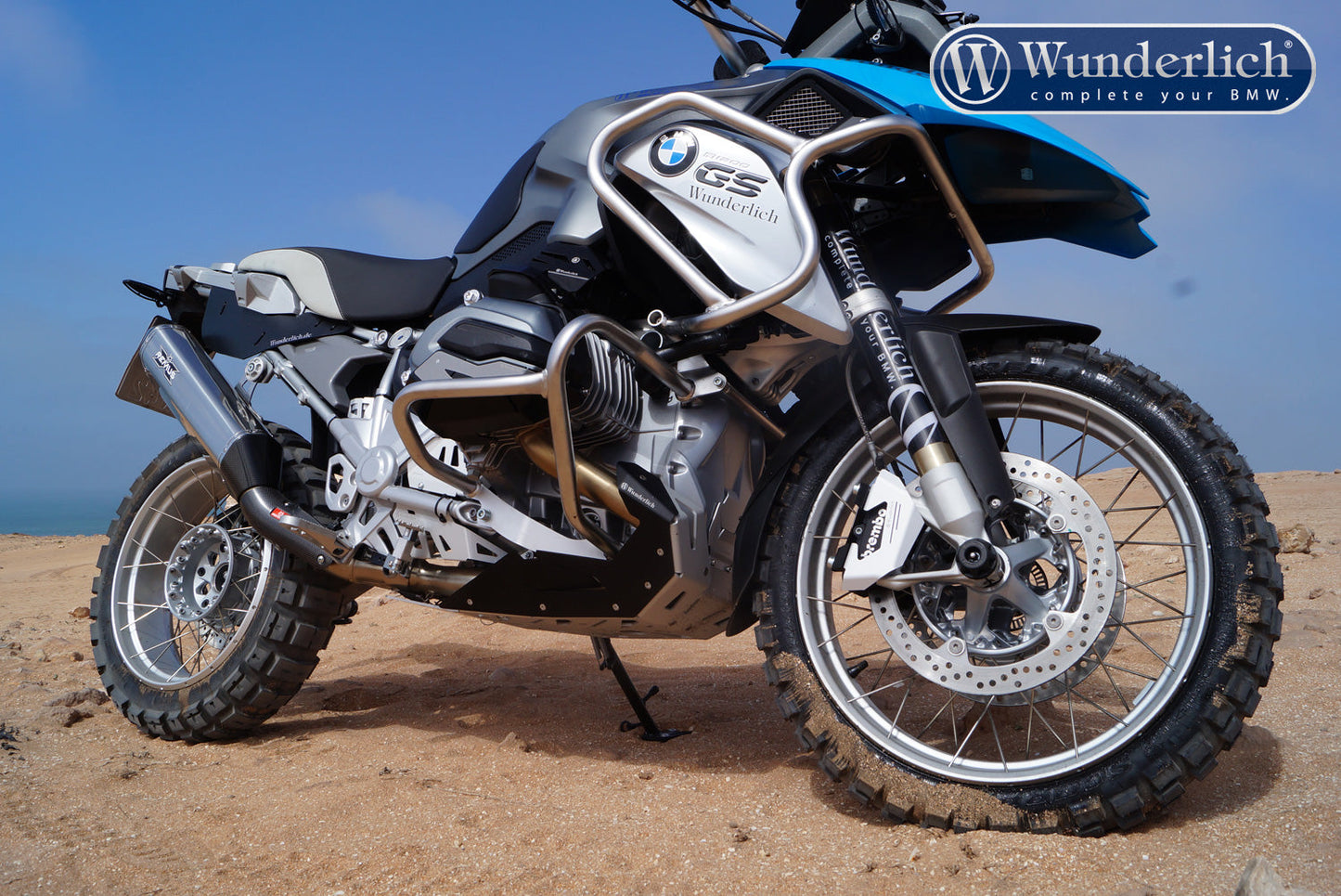 BMW R 1200/1250 GS LC Ergonomics - Side-stand Enlarger - Wunderlich