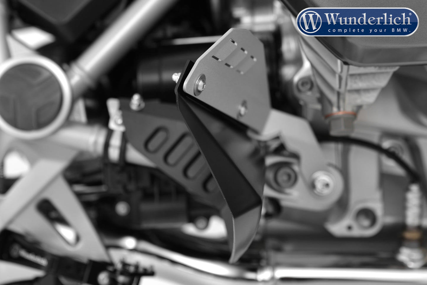 BMW R1200/1250 GS Ergonomics - Foot Splash Guard - Wunderlich