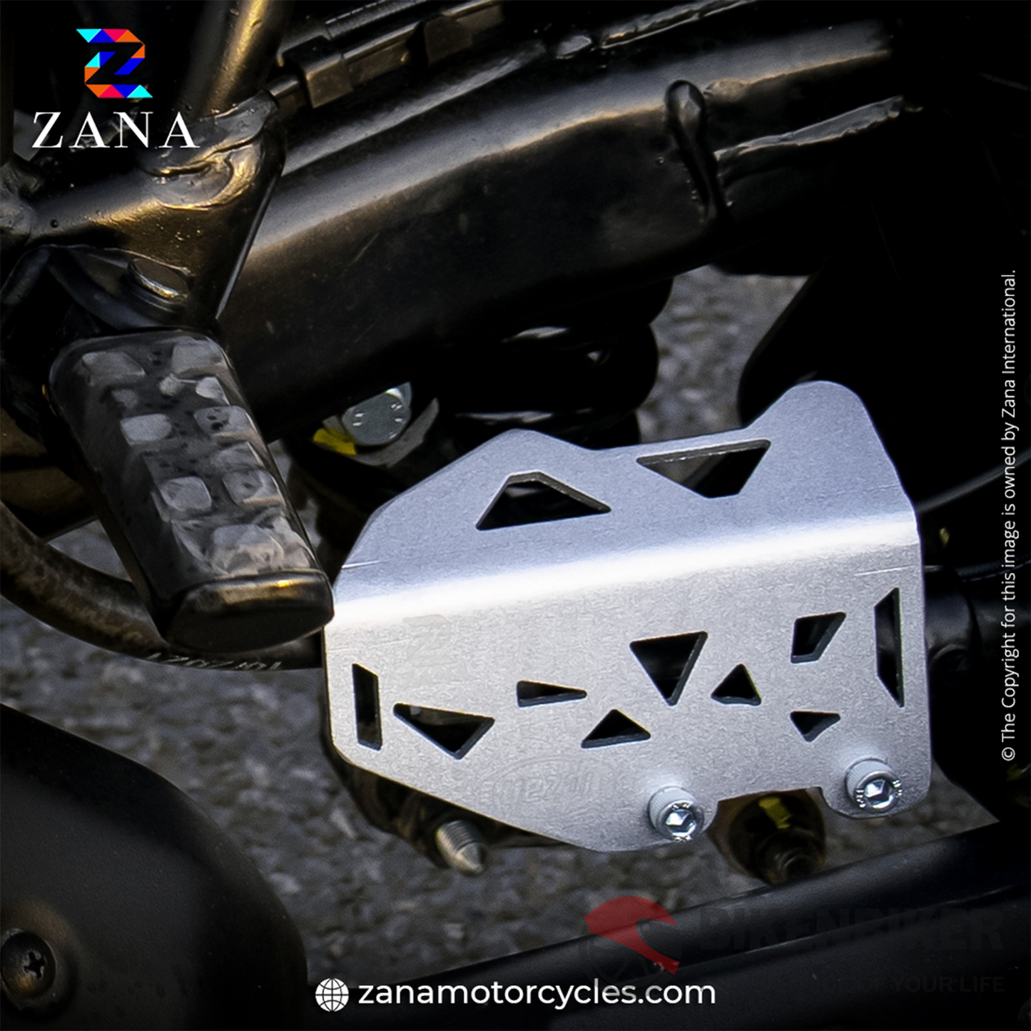 Yezdi Adventure Master Cylinder Cover - Zana