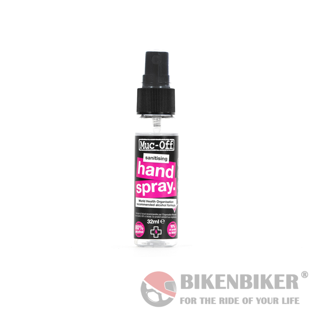 Muc-Off Antibacterial Sanitising Hand Spray - 32ml