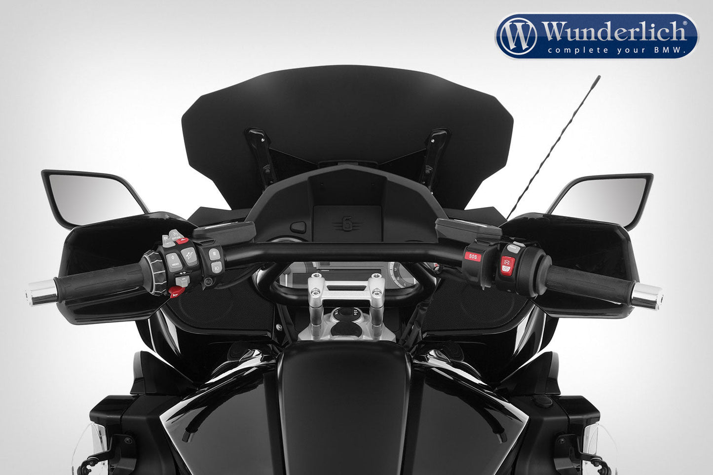 BMW K 1600 Ergonomics - "Cruise" Windshield - Wunderlich