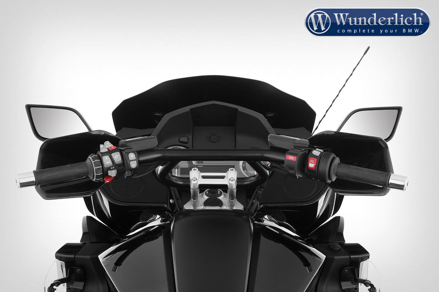 BMW K 1600 Ergonomics - "Cruise" Windshield - Wunderlich
