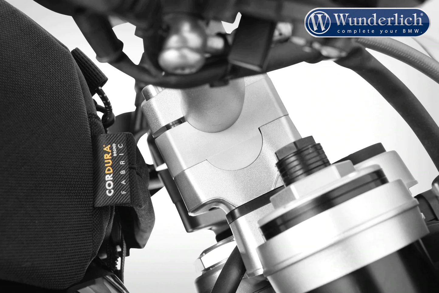 BMW S1000R Ergonomics - Handlebar Risers (20mm) - Wunderlich