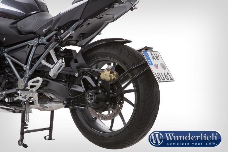 BMW R1200GS Ergonomics - License Plate Holder - Wunderlich
