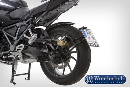 BMW R1200GS Ergonomics - License Plate Holder - Wunderlich