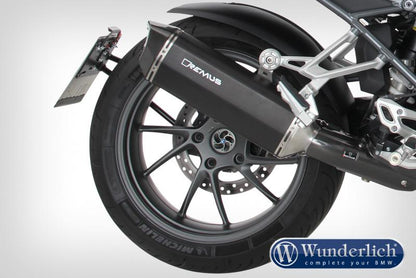 BMW R1200GS Ergonomics - License Plate Holder - Wunderlich