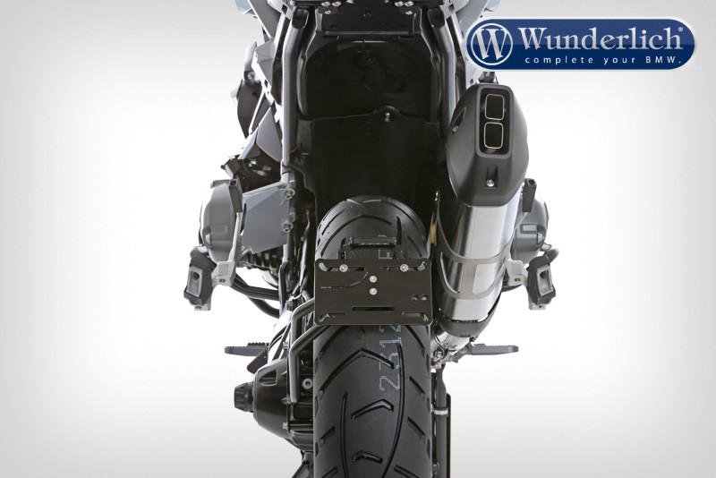 BMW R1200GS Ergonomics - License Plate Holder - Wunderlich