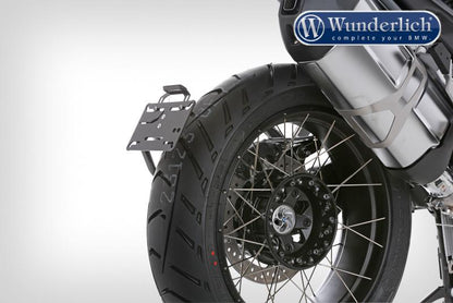 BMW R1200GS Ergonomics - License Plate Holder - Wunderlich