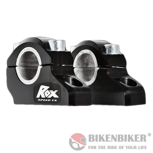 Suzuki V-Strom 650 Offset Risers - 25/28mm Rise, 25mm Back, 22 & 28mm Handlebar - RoxSpeedFX