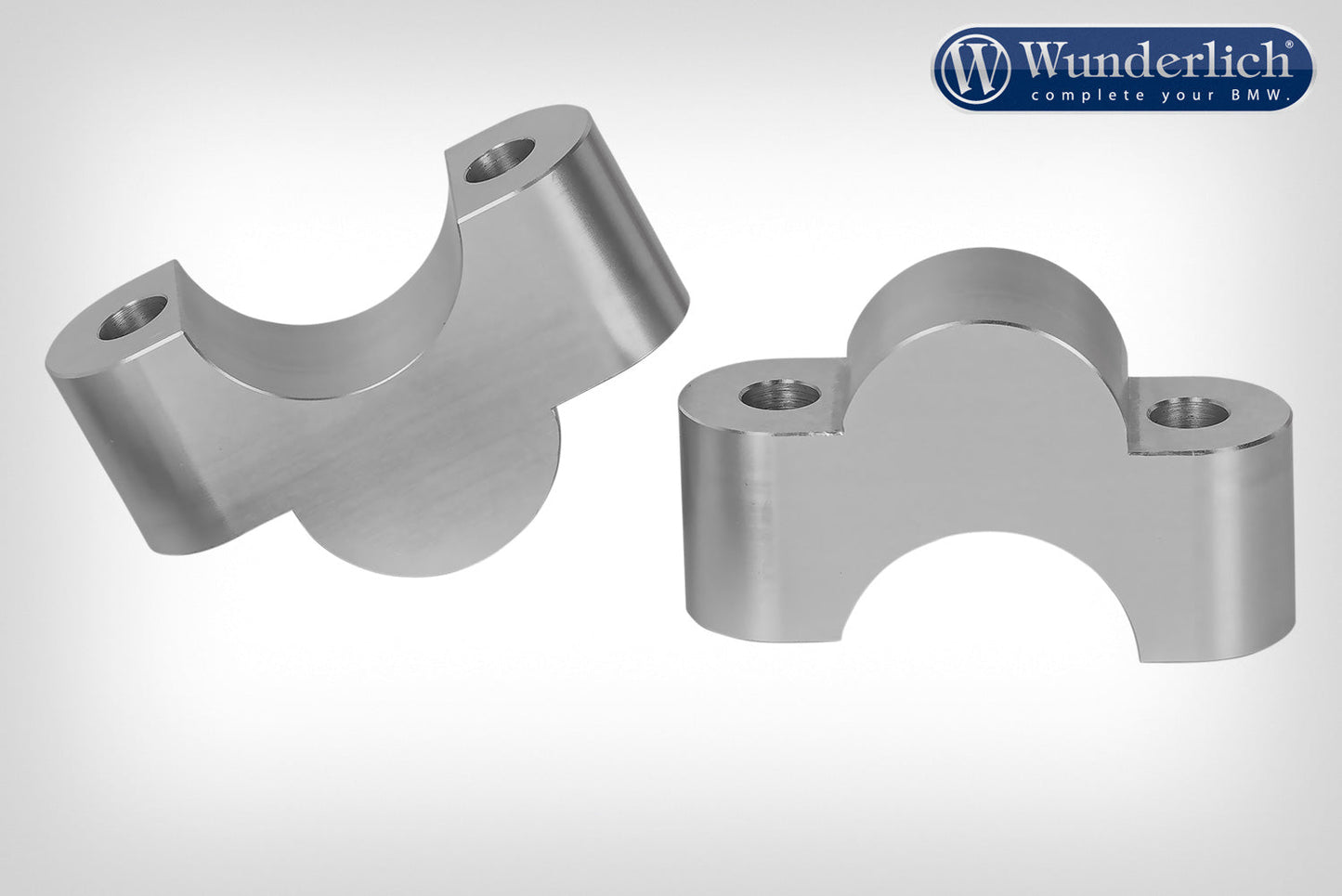BMW R 1200/1250 Ergonomics - Handlebar Rise Blocks (25mm) - Wunderlich