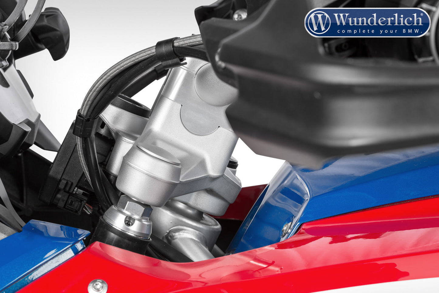 BMW R 1200/1250 Ergonomics - Handlebar Rise Blocks (25mm) - Wunderlich