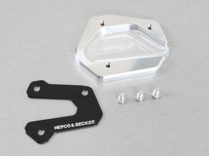 Suzuki V-Strom 650 Ergonomics - Side Stand Enlargement - Hepco & Becker