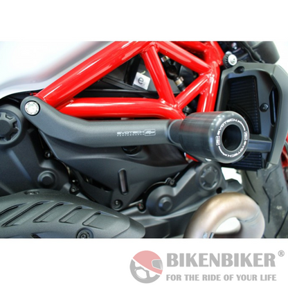 Ducati Monster 821 Frame Crash Protection - Evotech Performance