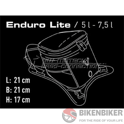 5-7.5L Enduro LT Strap Tank Bag - SW-Motech - Bike 'N' Biker