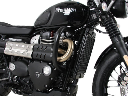 Triumph Street Scrambler (2017+) - Engine Crash Guard - Black - Hepco & Becker
