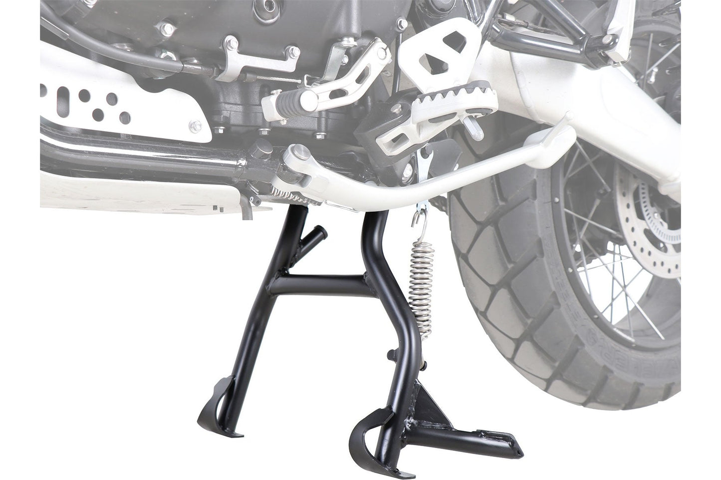 Triumph Scrambler 1200 Ergonomics - Centre Stand - Hepco & Becker