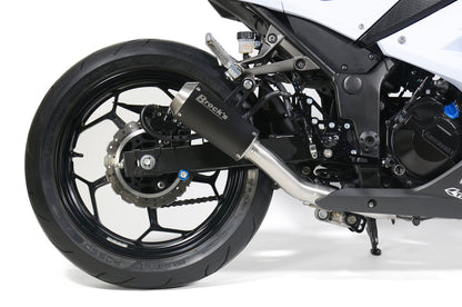 VZ9 Veloce Full System with Electro-Black Muffler Ninja 300 (13-17) - Brock's Performance