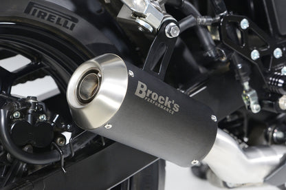 VZ9 Veloce Full System with Electro-Black Muffler Ninja 300 (13-17) - Brock's Performance